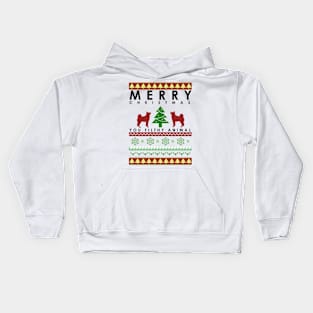 merry christmas you filthy animal Kids Hoodie